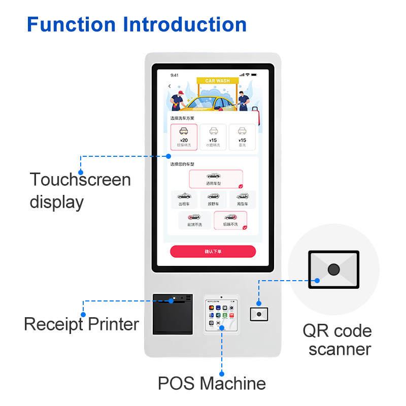 Wall-mounted Payment Machine