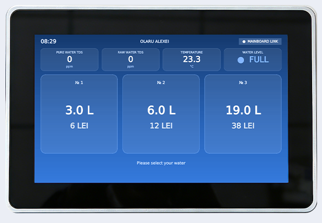 Premium LCD Display Interface